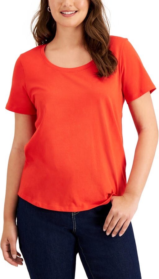 Red Shirts For Women | Shop The Largest Collection | ShopStyle