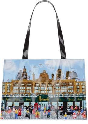 Harrods Summertime Store Printed Tote Bag