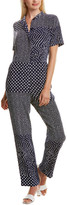 Thumbnail for your product : Diane von Furstenberg Lucy Silk Jumpsuit