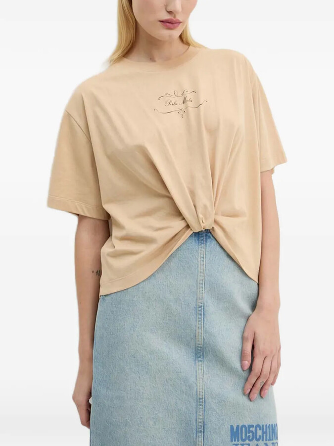Moschino lettering T-shirt