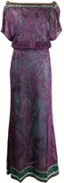 Thumbnail for your product : M Missoni Floral Knit Maxi Dress