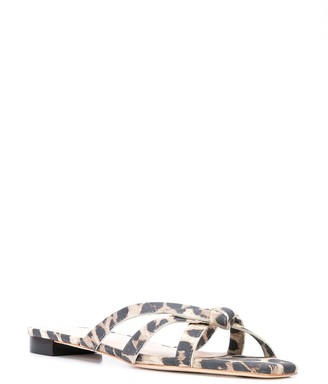 Loeffler Randall leopard print Eveline sandals