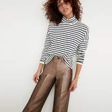 Thumbnail for your product : Madewell Langford Wide-Leg Crop Pants in Metallic