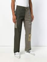 Thumbnail for your product : Gosha Rubchinskiy bi-colour cargo trousers