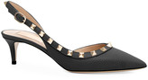 Thumbnail for your product : Valentino Rockstud Half-d'Orsay Slingback Pump