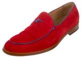 Thumbnail for your product : Etro Suede Smoking Shoes red Suede Smoking Shoes