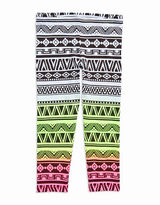 Thumbnail for your product : Flowers by Zoe Girls 7-16 Tribal Leggings