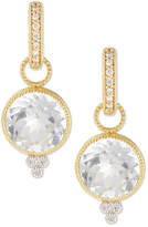 Thumbnail for your product : Jude Frances Provence White Topaz & Diamond Earring Charms