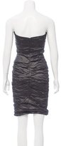 Thumbnail for your product : Nicole Miller Ruched Strapless Dress