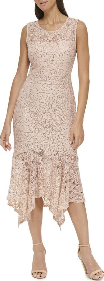 Kensie Lace Midi Dress