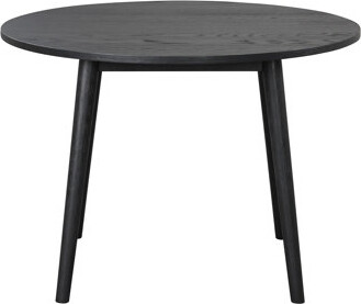 George Oliver Round Wooden Dining Table With Shaker Legs In Natural Oak