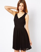 Thumbnail for your product : A/Wear A Wear Pleated Wrap Dress