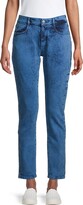 Mid-Rise Ankle Skinny Jeans 