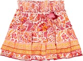 Thumbnail for your product : Poupette St Barth Kids Ariel printed skirt