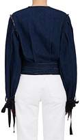 Thumbnail for your product : J.W.Anderson Women's Tie-Detailed Denim Top