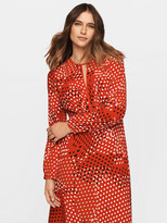 Thumbnail for your product : Diane von Furstenberg Andrea Eco-Crepe Long-Sleeve Dress