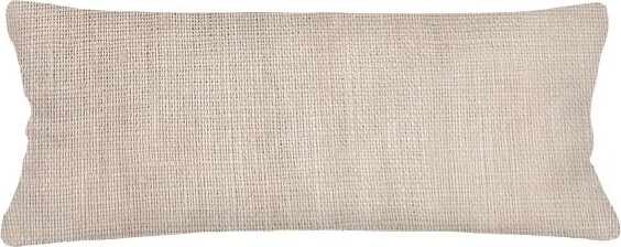 Anaya SoSoftLinenWarmBeigeLongLumbarPillow14x40/DownAlternative