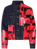Calvin Klein 205W39NYC Dennis Hopper Archive Trucker jacket