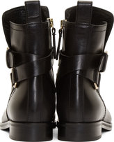 Thumbnail for your product : McQ Black Leather Bridal Ankle Boots