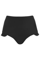 Thumbnail for your product : Topshop High-waisted frill bikini pants