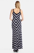 Thumbnail for your product : Karen Kane Mitered Stripe Maxi Dress