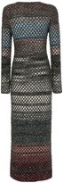 Thumbnail for your product : Missoni Micro Sequin Knit Wool Blend Long Dress