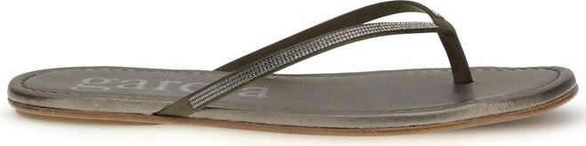 Pedro Garcia Embellished Flip Flops