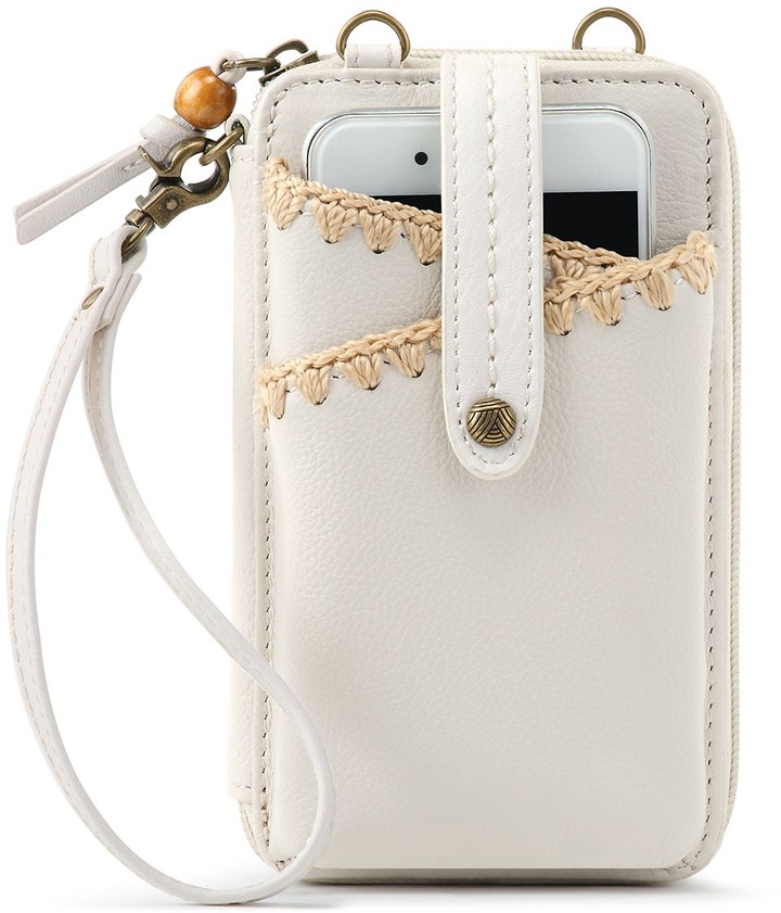 The Sak Iris North South Leather Smartphone Crossbody Bag ShopStyle