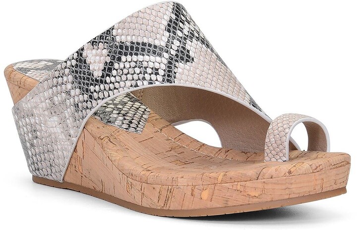 donald pliner gyer wedges cork