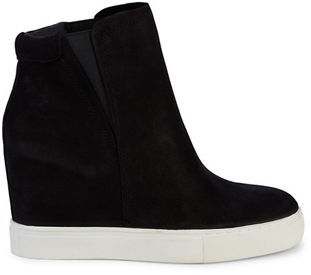 coin hidden wedge sneaker