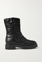 Thumbnail for your product : Gianvito Rossi Quilted Faux Leather Ankle Boots