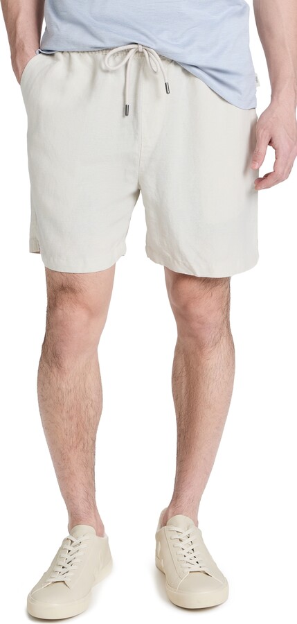 Onia Air Linen Pull-On 6 Shorts