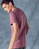 Thumbnail for your product : Ted Baker BOTHY Geo print pocket cotton T-shirt