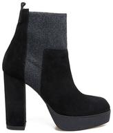 Thumbnail for your product : Vic Matié High Heel Booties In Suede With Elastic And Plateau