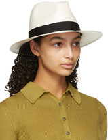 Thumbnail for your product : Rag & Bone White Straw Panama Hat