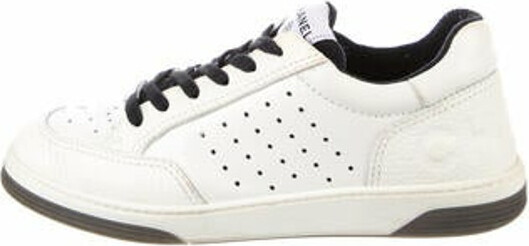 Chanel Leather Sneakers - ShopStyle