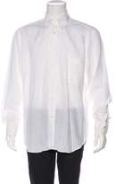 Thumbnail for your product : Loro Piana Solid Linen Dress Shirt