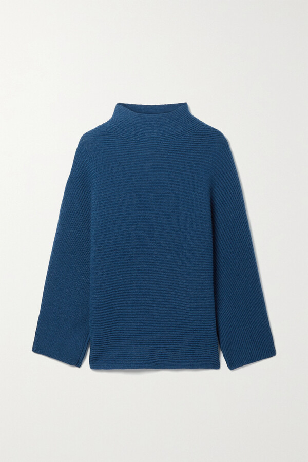 cobalt blue sweater
