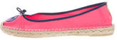 Thumbnail for your product : Tory Burch Espadrille Round-Toe Flats