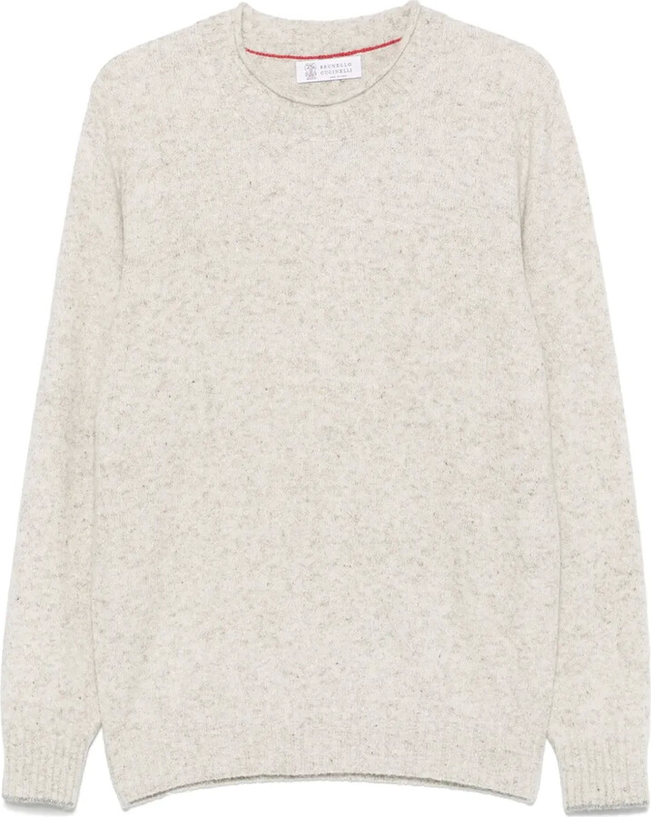 Brunello Cucinelli Mélange-Effect Jumper