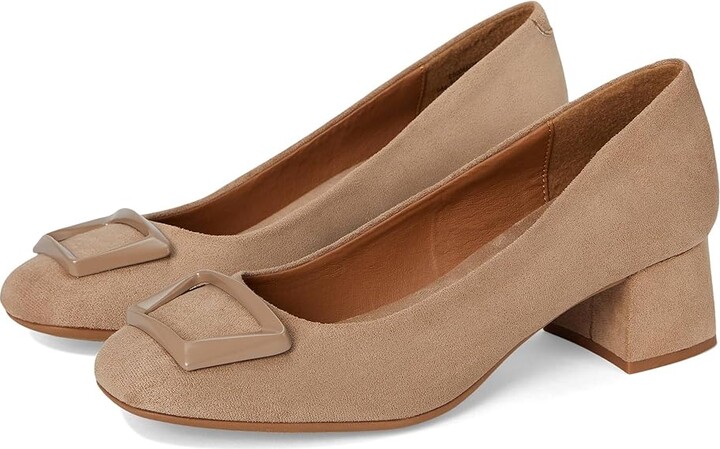 EuroSoft Payge High Women's Heels Cashmere : 11 M, Leather/Rubber/Suede