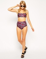 Thumbnail for your product : All About Eve Mexico Dreams High Waist Bikini Bottom