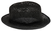 Thumbnail for your product : Maison Margiela Woven Black Hat