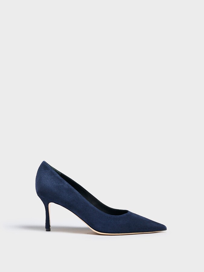 Marion Parke Classic Pump 70 Suede