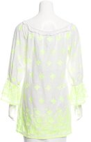 Thumbnail for your product : Miguelina Josie Neon Tunic Top w/ Tags