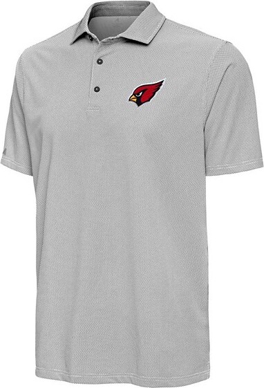 Arizona Cardinals Antigua Pave Polo Medium Black/White