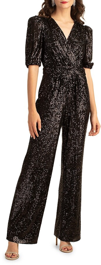 sequin romper pants