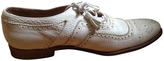 Thumbnail for your product : Church's White Exotic leathers Flats