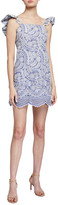 Thumbnail for your product : Alice + Olivia Honor Flutter Tunic Dress