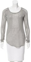 Thumbnail for your product : Helmut Lang Open Knit Long Sleeve Sweater